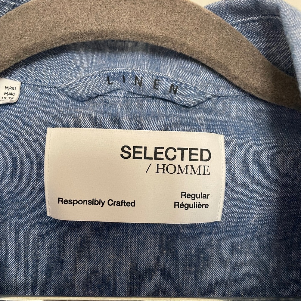 Linen button up - Picture 2 of 6